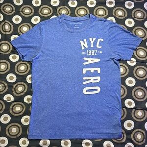 Blue Aeropostale Graphic T-Shirt for Men